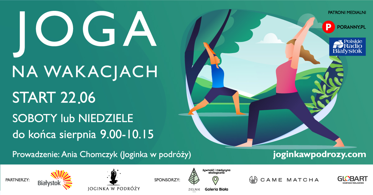 joga Białystok, joga i ambient, Shanti Yoga Studio, Ania Nutan Chomczyk, Came matcha, kurier poranny,