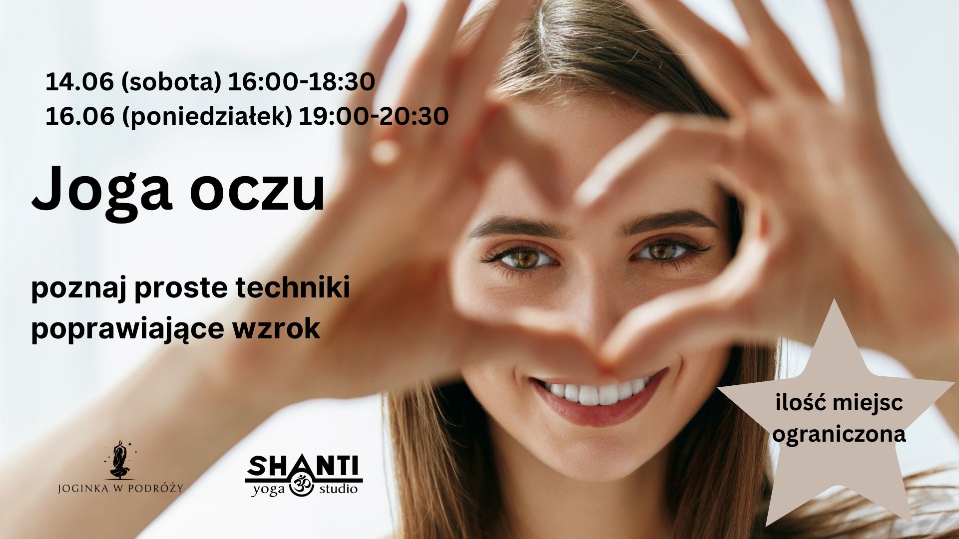 joga oczu, ćwiczenia poprawiające wzrok, naturalne sposoby na dobry wzrok, warsztaty Białystok, joga Białystok