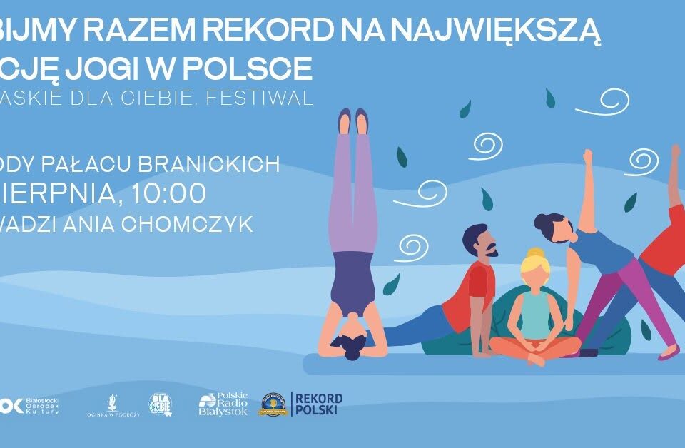 rekord jogi, największa lekcja jogi w Polsce