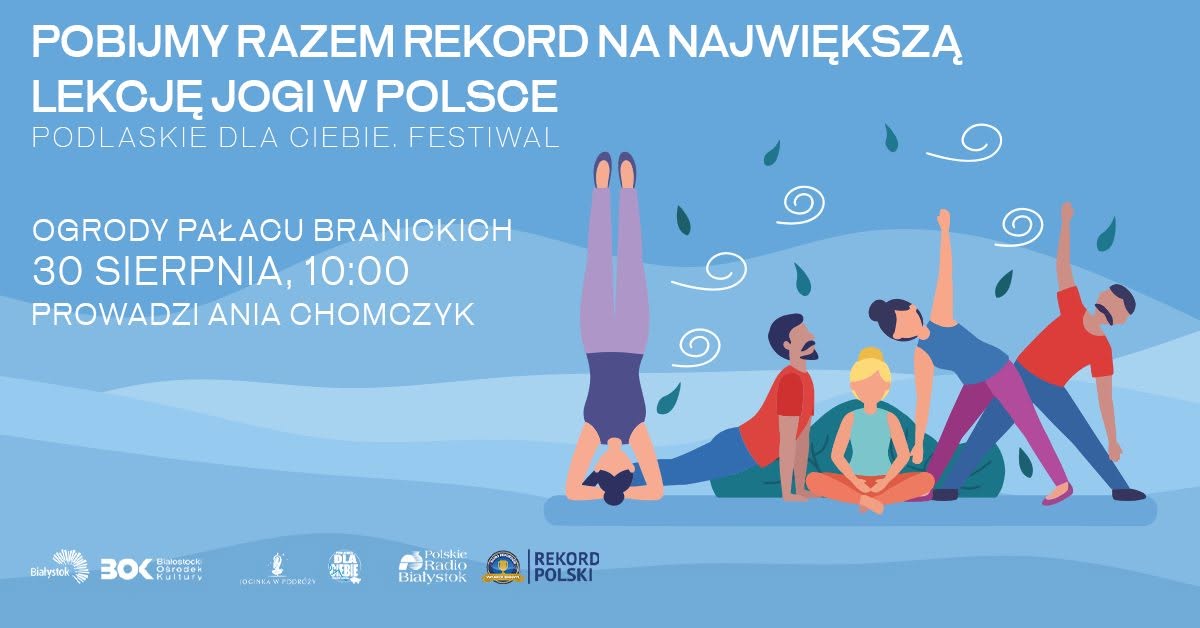rekord jogi, największa lekcja jogi w Polsce